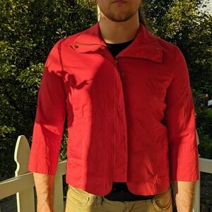 Erin London Bright Red Jacket